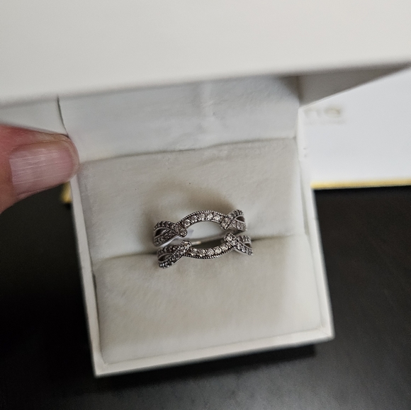 NWT Maxine halo ring enhancer insert size 8 925 sterling - Picture 3 of 12